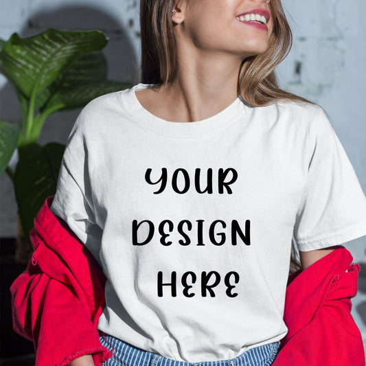 Custom your T-shirt, Put Your idea Here, Personalized Shirts for him or her.